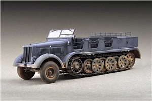 German WWII Schwerer Zugkraftwagen 12t Half-track