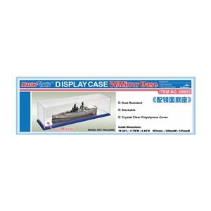 Display Case 501x149x121mm w/Mirror Base