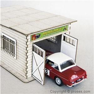 Garage & Workshop Kit (Laser-cut Kit)