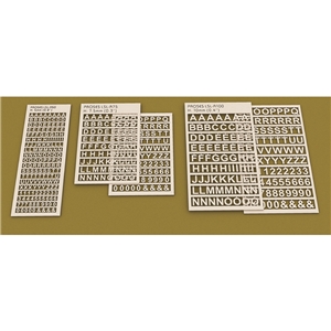 Laser-Cut Letters 10mm (1/2.5 inch)