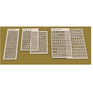 Laser-Cut Letters 5mm (1/5 inch)