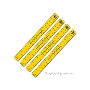1:87 Scale Conversion Ruler (Metric) H0