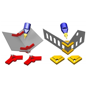 Snap & Fix Set w/Adj Angle Arms + Clamps (Magnetic)