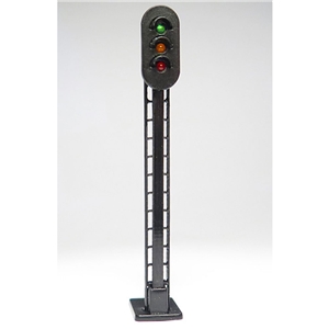 HO/OO Block Signal w/3 Lights