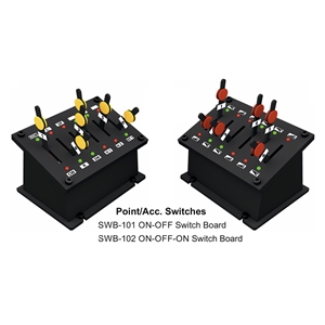 ON-OFF Switch Board w/LED Indicators (6 switches)