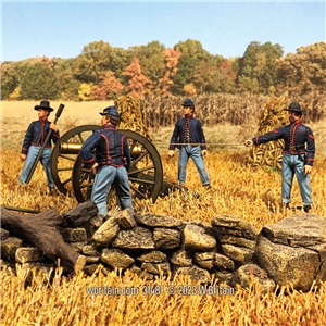 "Ready to Fire"! Union M1841 12 Pound Howitzer