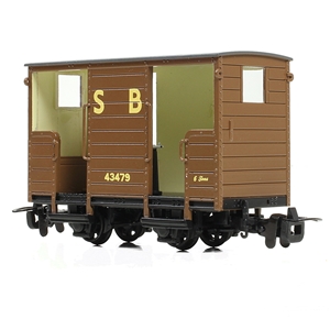 RNAD Open-End Brake Van Statfold Barn Railway Brown