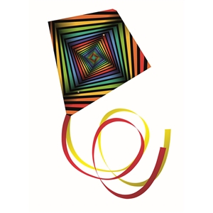 Square Kite with Tail