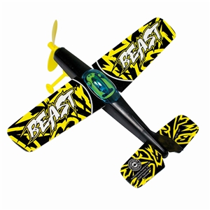 Beast Rubber Band Powered Flying Model Plane
