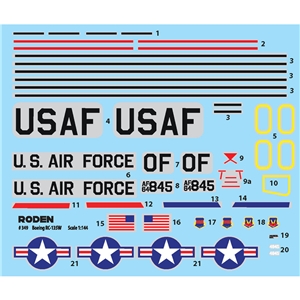 USAF Boeing RC-135V/W Rivet Joint